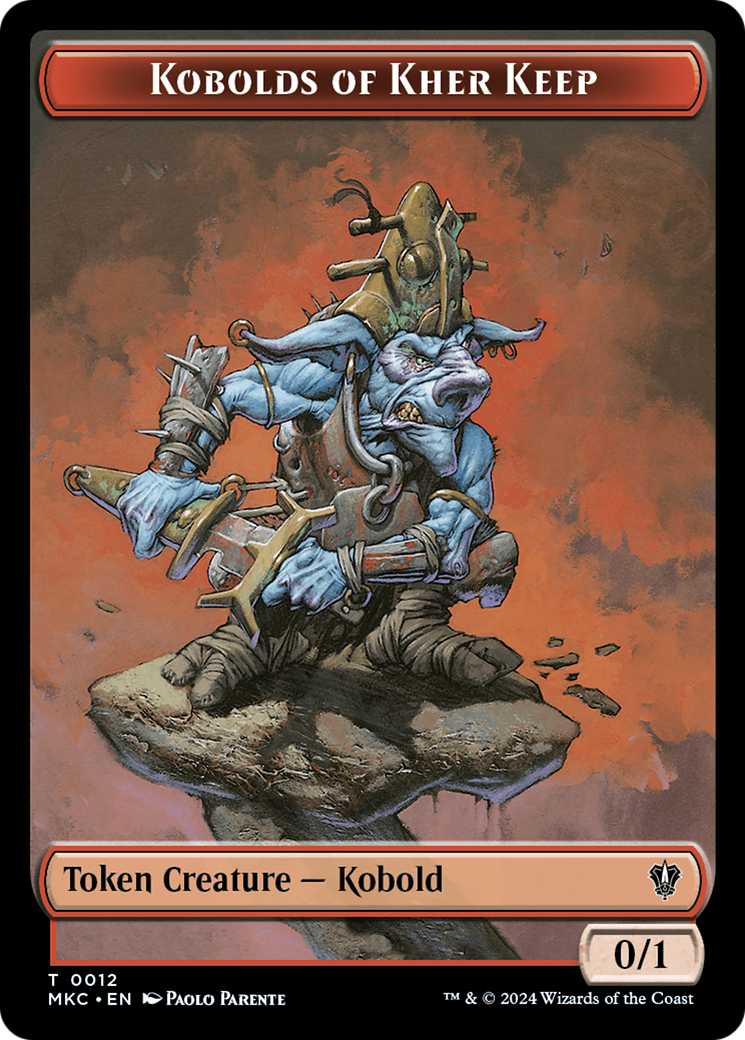 Soldier // Kobolds of Kher Keep Double-Sided Token [Murders at Karlov Manor Commander Tokens] | Magic Magpie