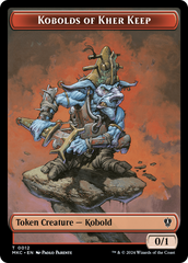 Soldier // Kobolds of Kher Keep Double-Sided Token [Murders at Karlov Manor Commander Tokens] | Magic Magpie