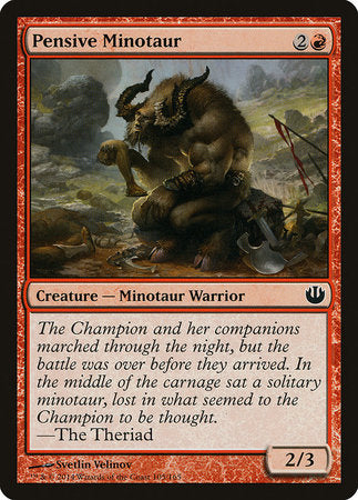 Pensive Minotaur [Journey into Nyx] | Magic Magpie