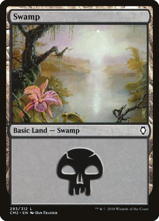 Swamp (293) [Commander Anthology Volume II] | Magic Magpie