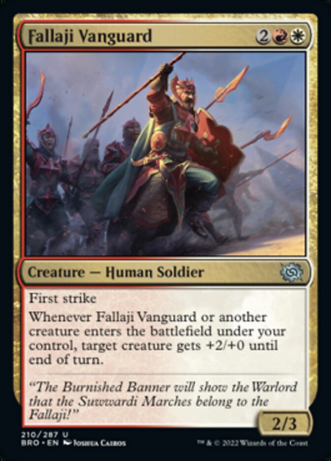 Fallaji Vanguard [The Brothers' War] | Magic Magpie