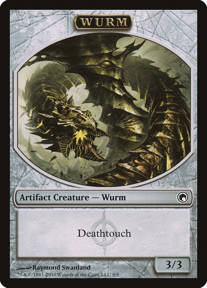 Wurm (Deathtouch) [Scars of Mirrodin Tokens] | Magic Magpie