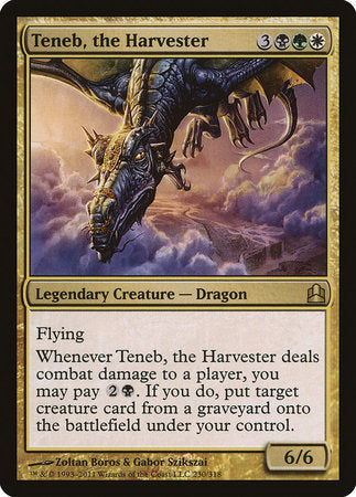 Teneb, the Harvester [Commander 2011] | Magic Magpie