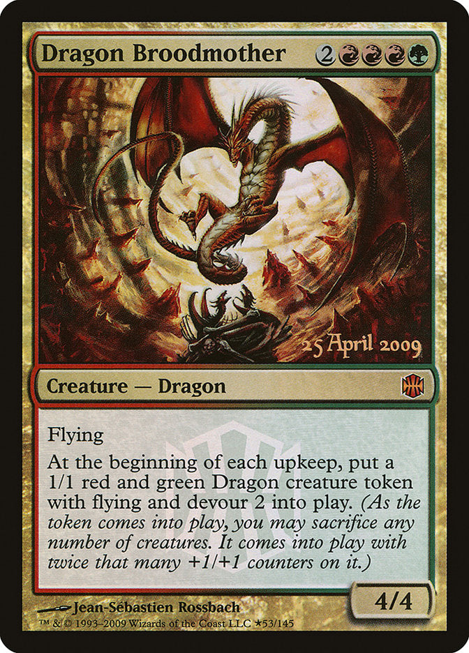 Dragon Broodmother [Alara Reborn Promos] | Magic Magpie