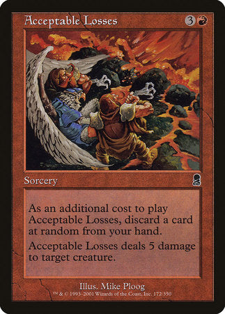 Acceptable Losses [Odyssey] | Magic Magpie