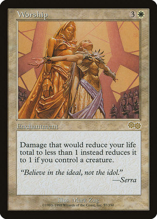 Worship [Urza's Saga] | Magic Magpie