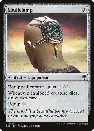 Skullclamp [Commander 2016] | Magic Magpie