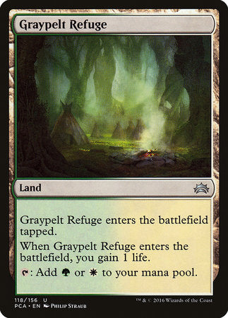 Graypelt Refuge [Planechase Anthology] | Magic Magpie