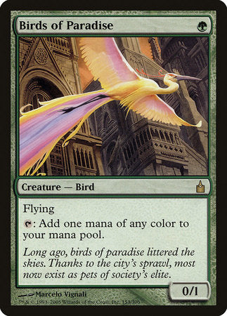 Birds of Paradise [Ravnica: City of Guilds] | Magic Magpie