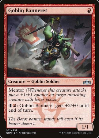 Goblin Banneret [Guilds of Ravnica] | Magic Magpie