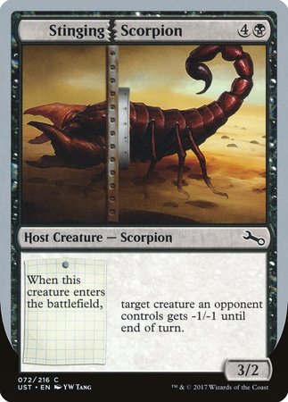 Stinging Scorpion [Unstable] | Magic Magpie