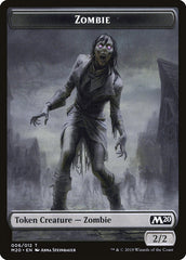 Soldier // Zombie Double-Sided Token [Game Night 2019 Tokens] | Magic Magpie