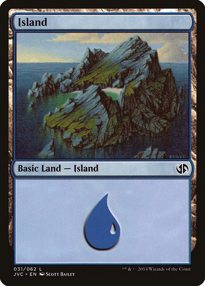 Island (31) [Duel Decks Anthology] | Magic Magpie