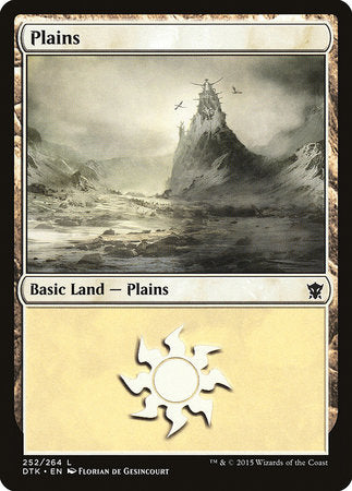 Plains (252) [Dragons of Tarkir] | Magic Magpie