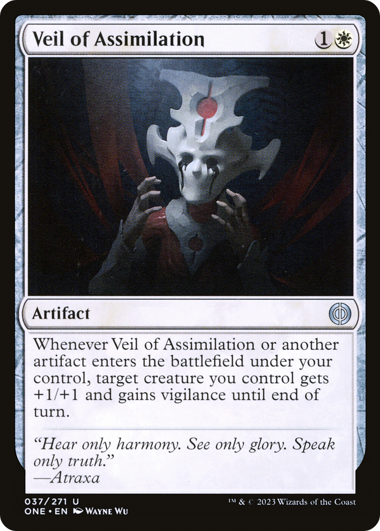 Veil of Assimilation [Phyrexia: All Will Be One] | Magic Magpie