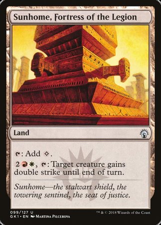 Sunhome, Fortress of the Legion [GRN Guild Kit] | Magic Magpie