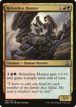 Relentless Hunter [Oath of the Gatewatch] | Magic Magpie