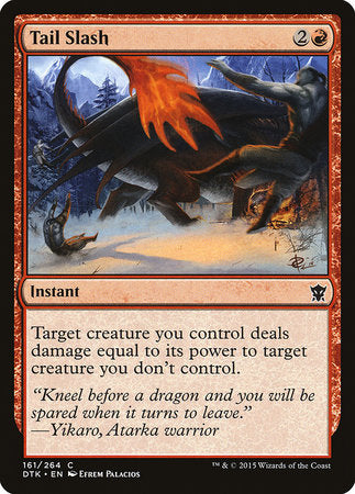 Tail Slash [Dragons of Tarkir] | Magic Magpie