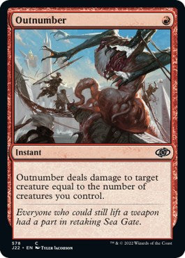 Outnumber [Jumpstart 2022] | Magic Magpie