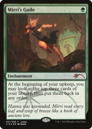 Mirri's Guile [Judge Gift Cards 2019] | Magic Magpie