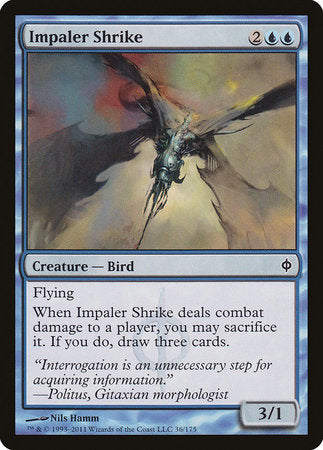 Impaler Shrike [New Phyrexia] | Magic Magpie