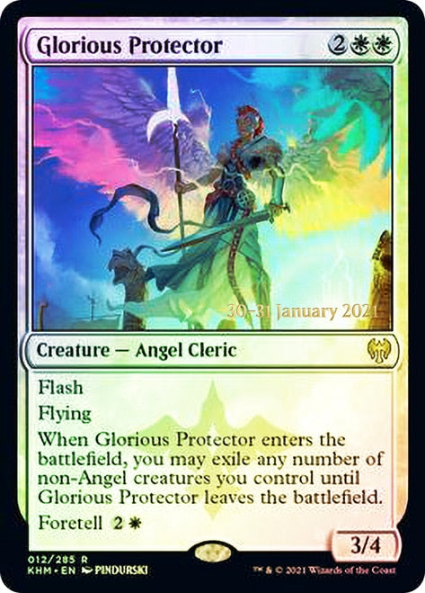 Glorious Protector  [Kaldheim Prerelease Promos] | Magic Magpie