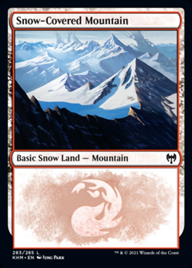 Snow-Covered Mountain (283) [Kaldheim] | Magic Magpie