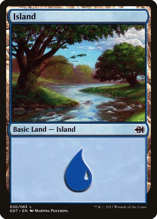Island (30) [Duel Decks: Merfolk vs. Goblins] | Magic Magpie