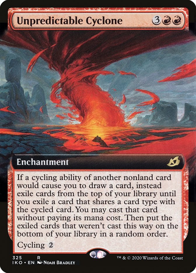 Unpredictable Cyclone (Extended Art) [Ikoria: Lair of Behemoths] | Magic Magpie