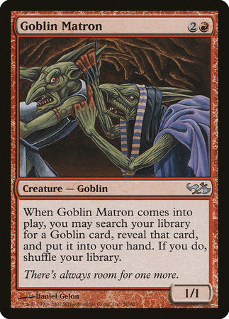 Goblin Matron [Duel Decks: Elves vs. Goblins] | Magic Magpie