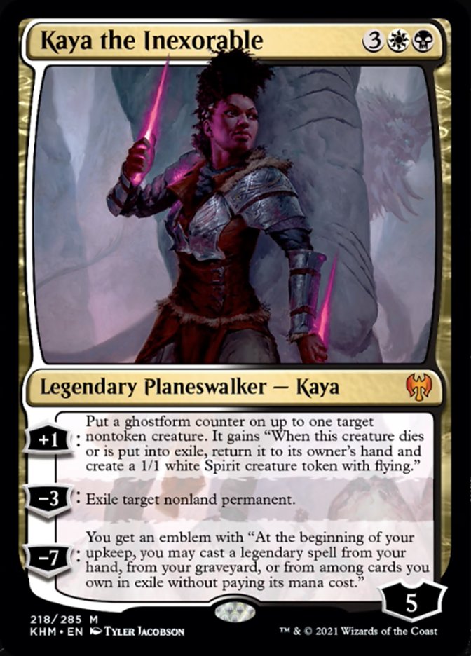 Kaya the Inexorable [Kaldheim] | Magic Magpie