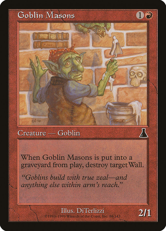 Goblin Masons [Urza's Destiny] | Magic Magpie
