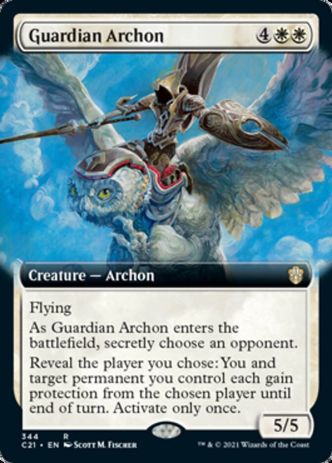 Guardian Archon (Extended) [Commander 2021] | Magic Magpie