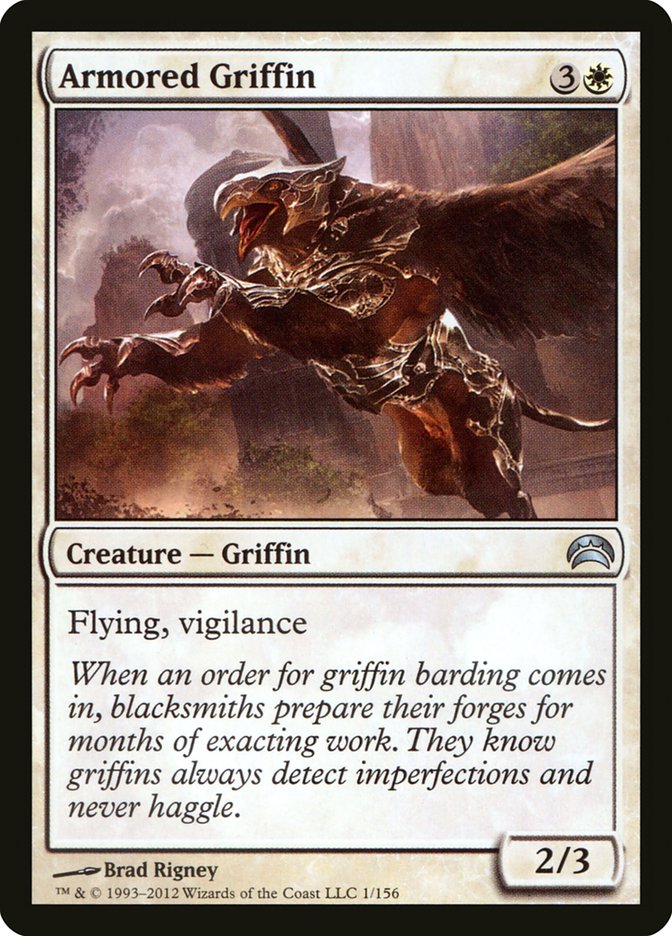 Armored Griffin [Planechase 2012] | Magic Magpie