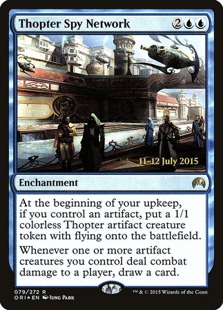 Thopter Spy Network [Magic Origins Promos] | Magic Magpie