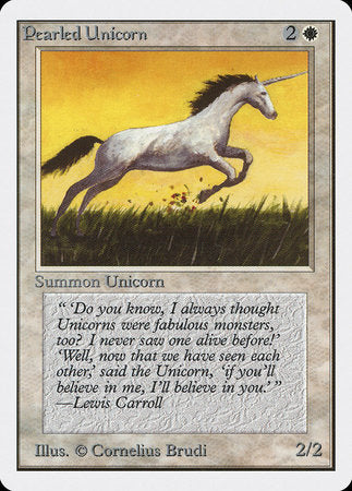 Pearled Unicorn [Unlimited Edition] | Magic Magpie