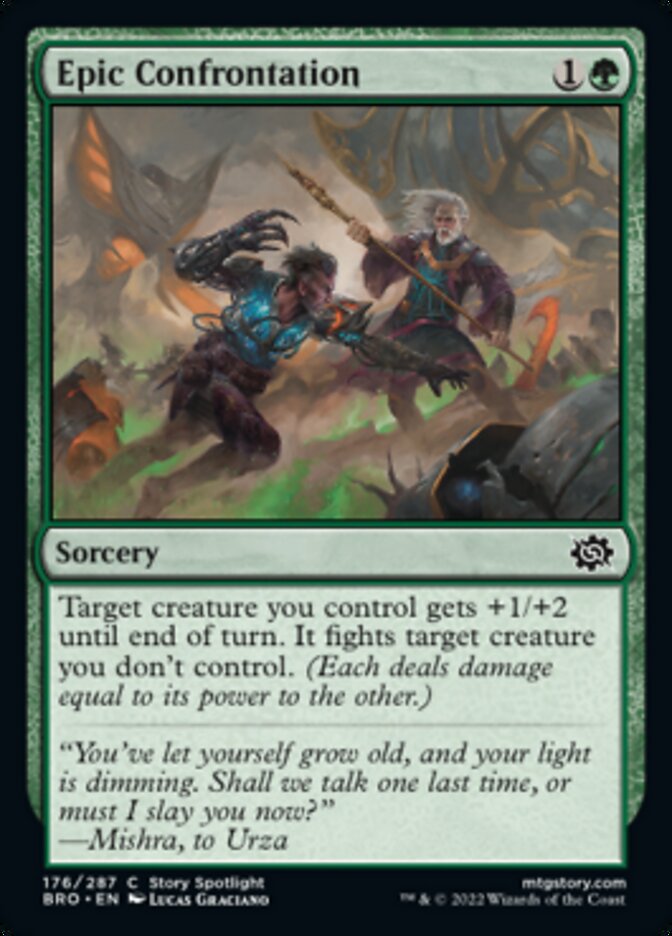 Epic Confrontation [The Brothers' War] | Magic Magpie