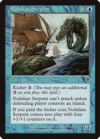 Vodalian Serpent [Invasion] | Magic Magpie