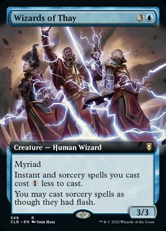 Wizards of Thay (Extended Art) [Commander Legends: Battle for Baldur's Gate] | Magic Magpie