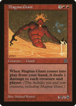 Magma Giant [Portal Second Age] | Magic Magpie