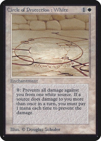 Circle of Protection: White [Limited Edition Alpha] | Magic Magpie