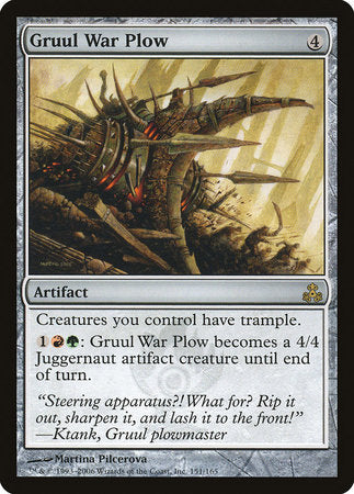 Gruul War Plow [Guildpact] | Magic Magpie