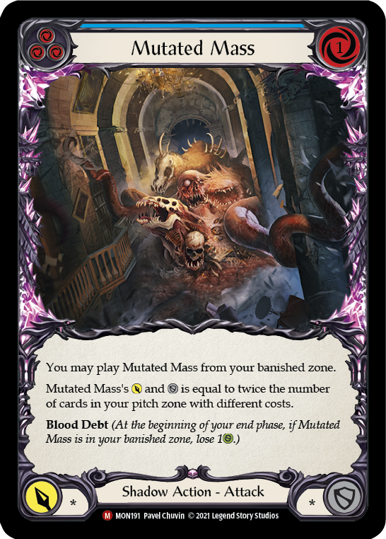 Mutated Mass [MON191] 1st Edition Normal | Magic Magpie