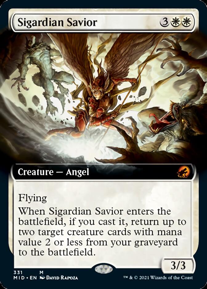 Sigardian Savior (Extended) [Innistrad: Midnight Hunt] | Magic Magpie