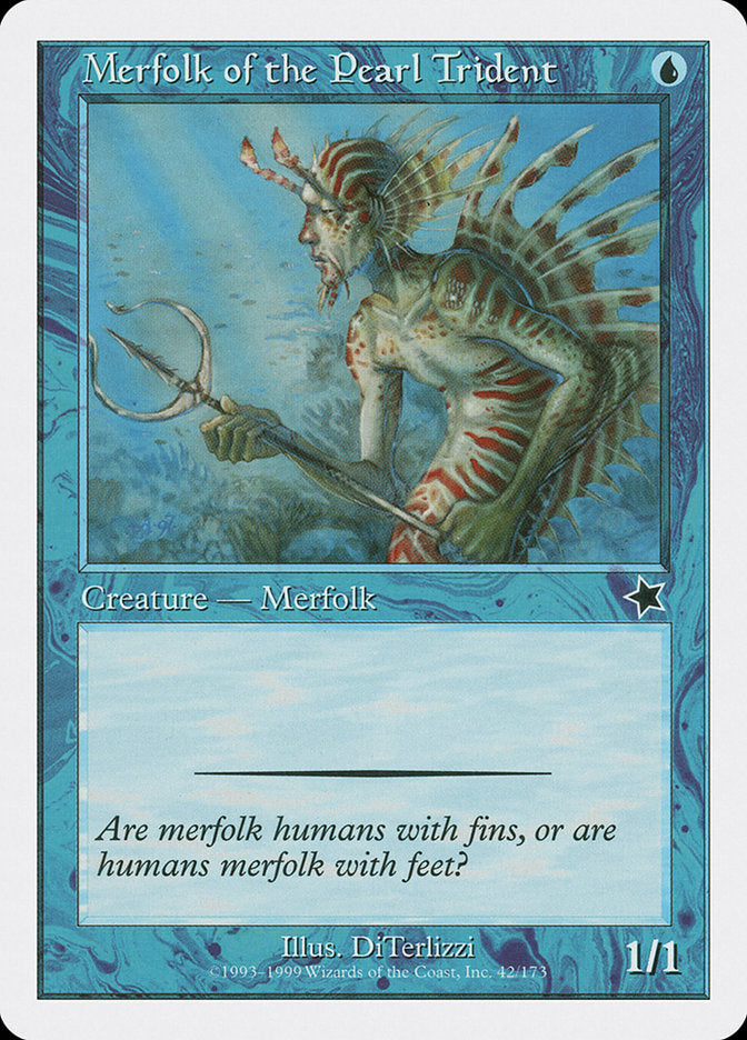 Merfolk of the Pearl Trident [Starter 1999] | Magic Magpie