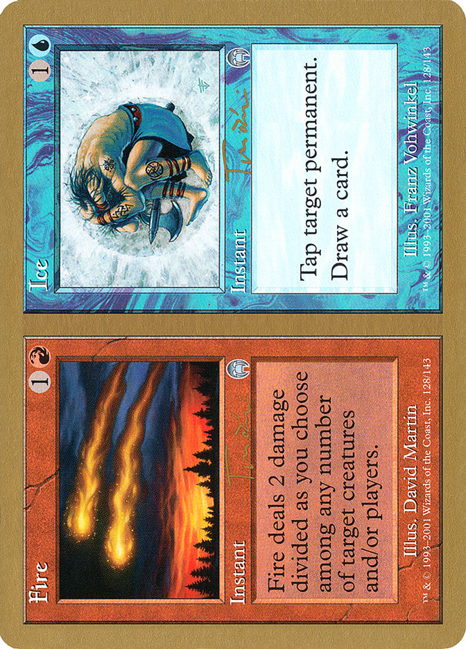 Fire // Ice (Jan Tomcani) [World Championship Decks 2001] | Magic Magpie