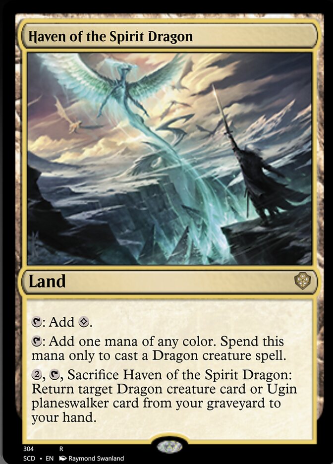 Haven of the Spirit Dragon [Starter Commander Decks] | Magic Magpie