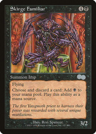 Skirge Familiar [Urza's Saga] | Magic Magpie