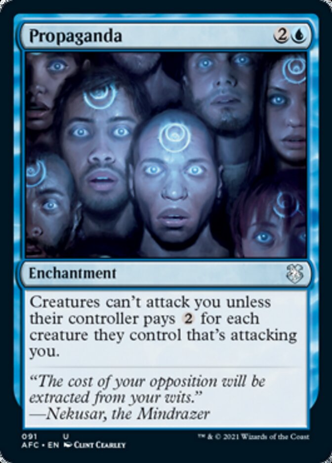 Propaganda [Dungeons & Dragons: Adventures in the Forgotten Realms Commander] | Magic Magpie