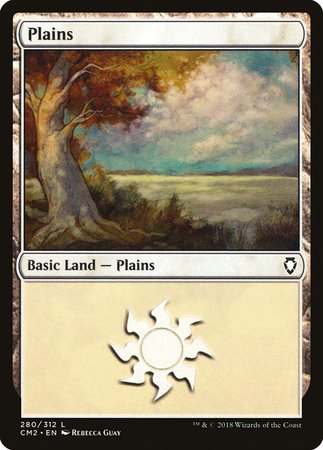 Plains (280) [Commander Anthology Volume II] | Magic Magpie